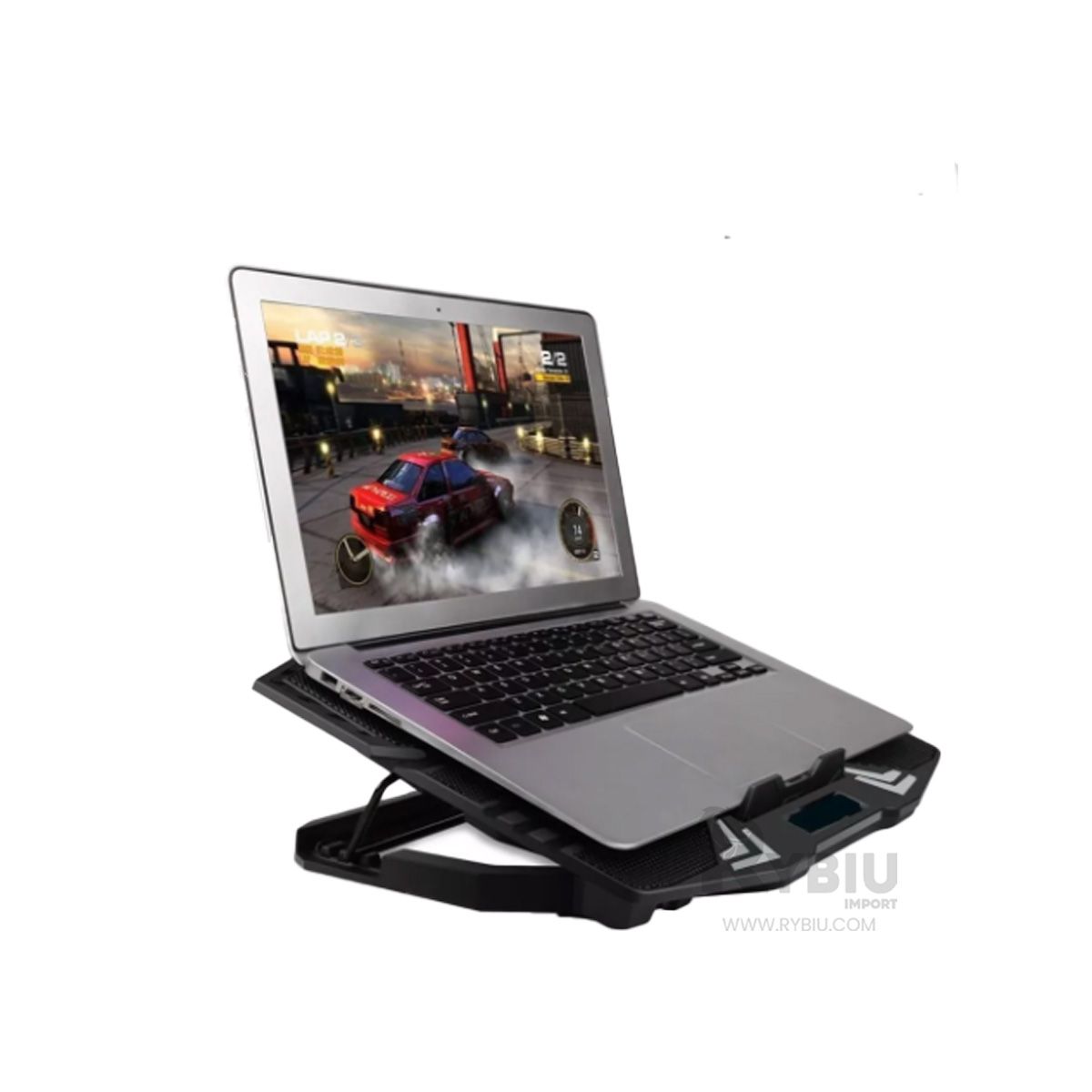 RYBIU IMPORT - Soporte Enfriador Portatil HA K5 Y+Gift MiniAgenda
