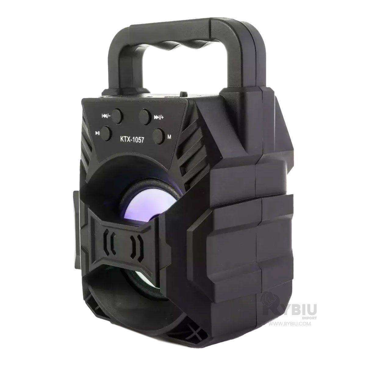RYBIU IMPORT - Altavoz de Sonido Potente KTS 1057 Negro Y+Post-it Adhesivos