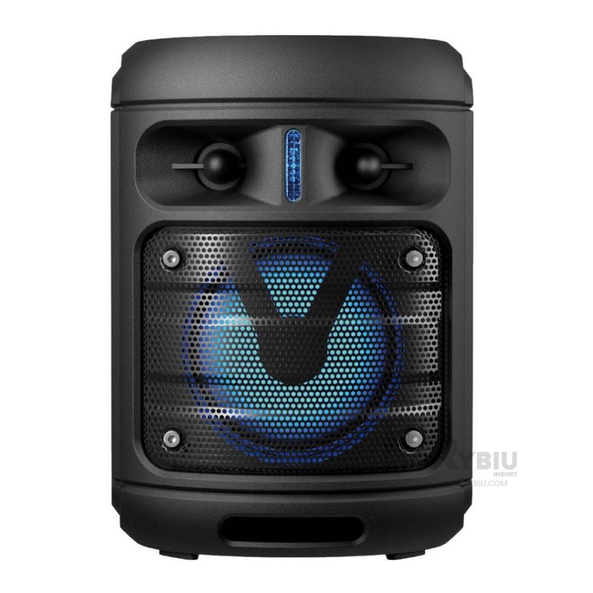 RYBIU IMPORT - Bocina con Bluetooth KTS 1225 Tono Negro Y+Gift Stickers