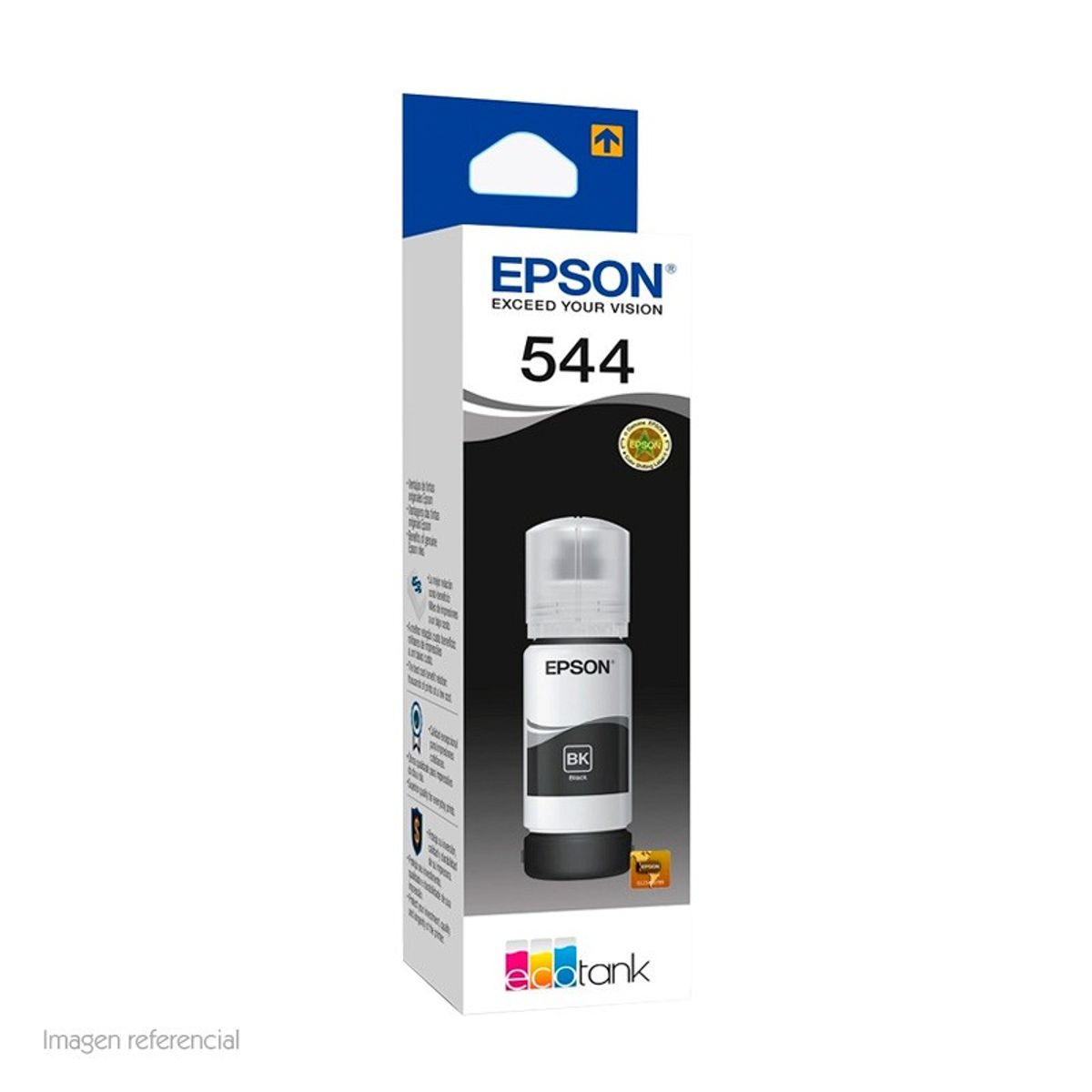 EPSON - Epson botella de tinta negro t544 negro - t544120-al