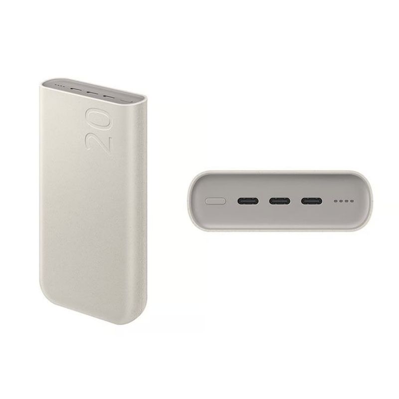 SAMSUNG - Power Bank Samsung 20000mAh 45W P4520 Beige