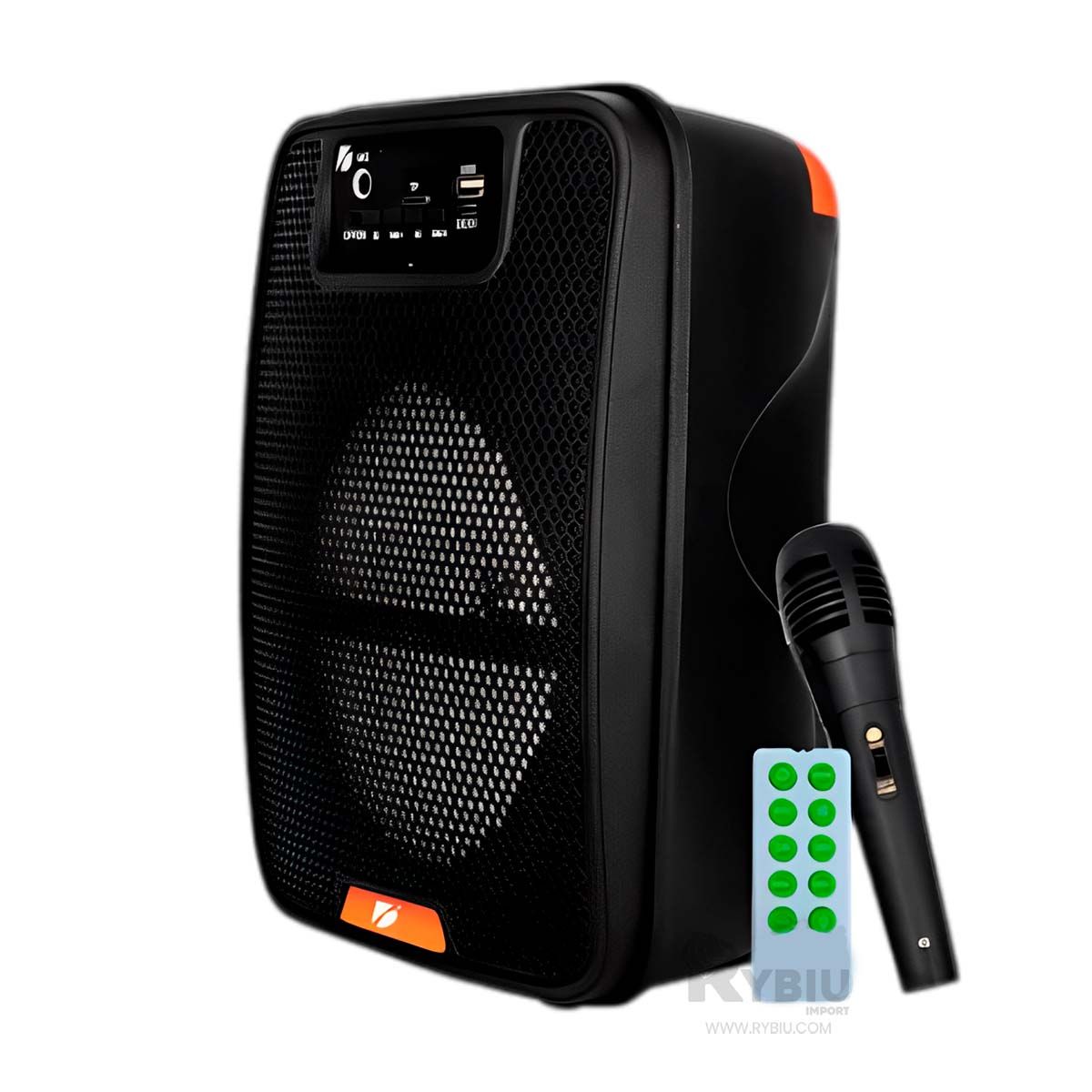 RYBIU IMPORT - Bocina para Karaoke Modelo KTX-1286 Y+Regalo Stickers