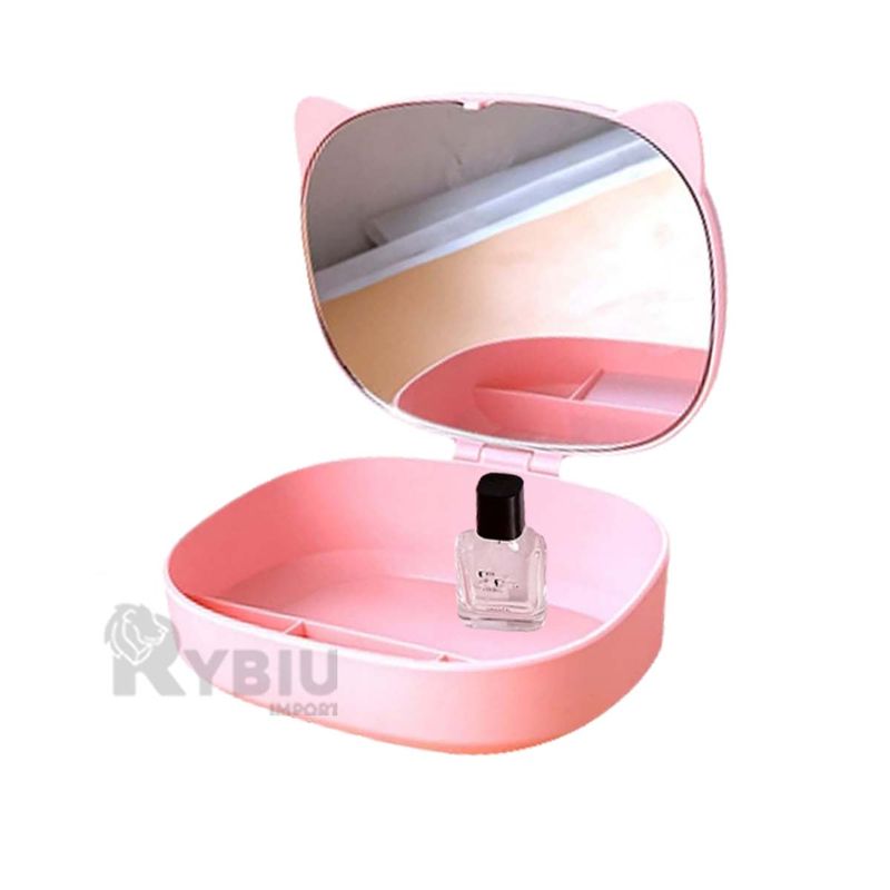 RYBIU IMPORT - Caja de Multiuso y Bueno en Matiz Rosado Y+Gift MiniAgenda
