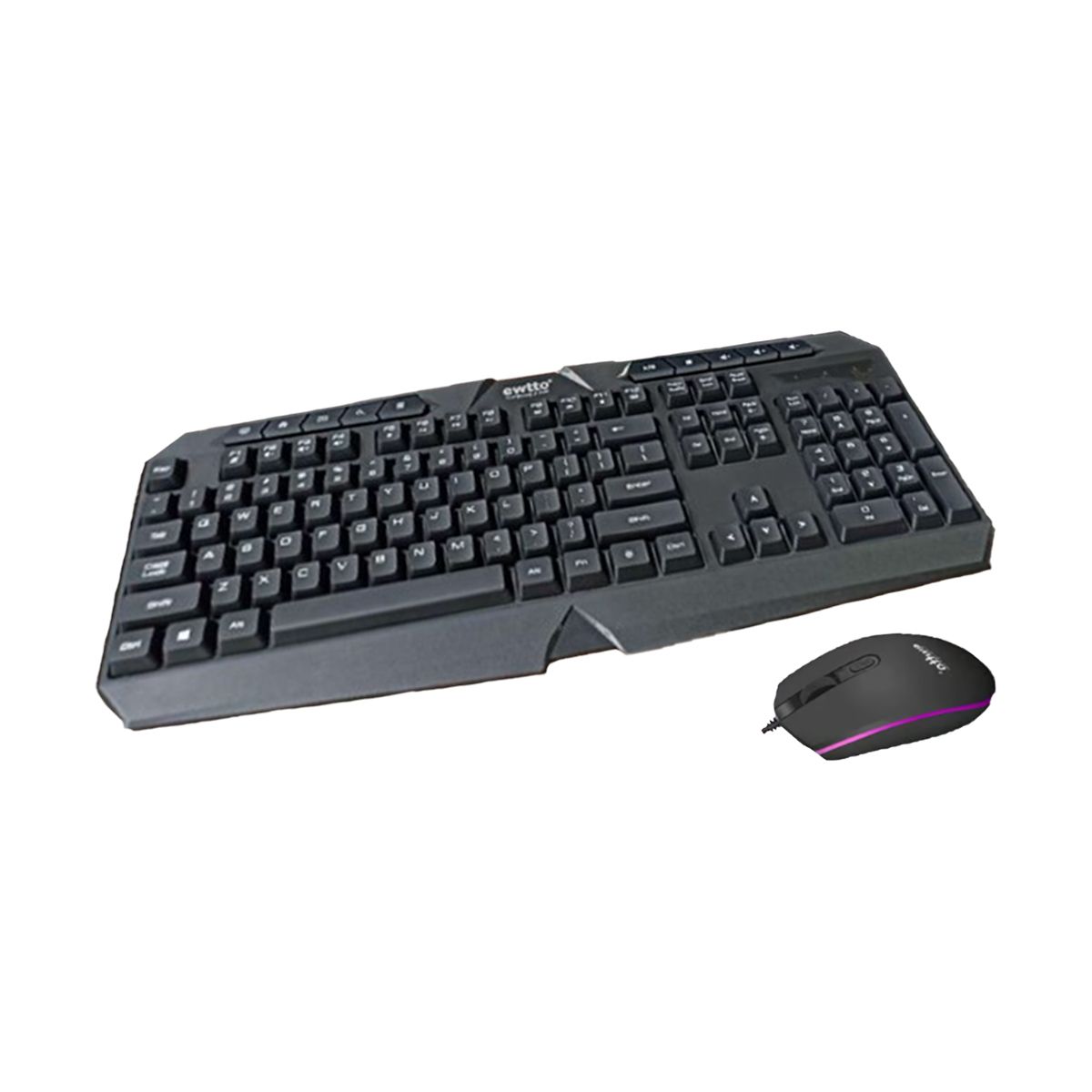 RYBIU IMPORT - Teclado Simple de Limpiar Modelo ET M3535 Y+Papel de Regalo