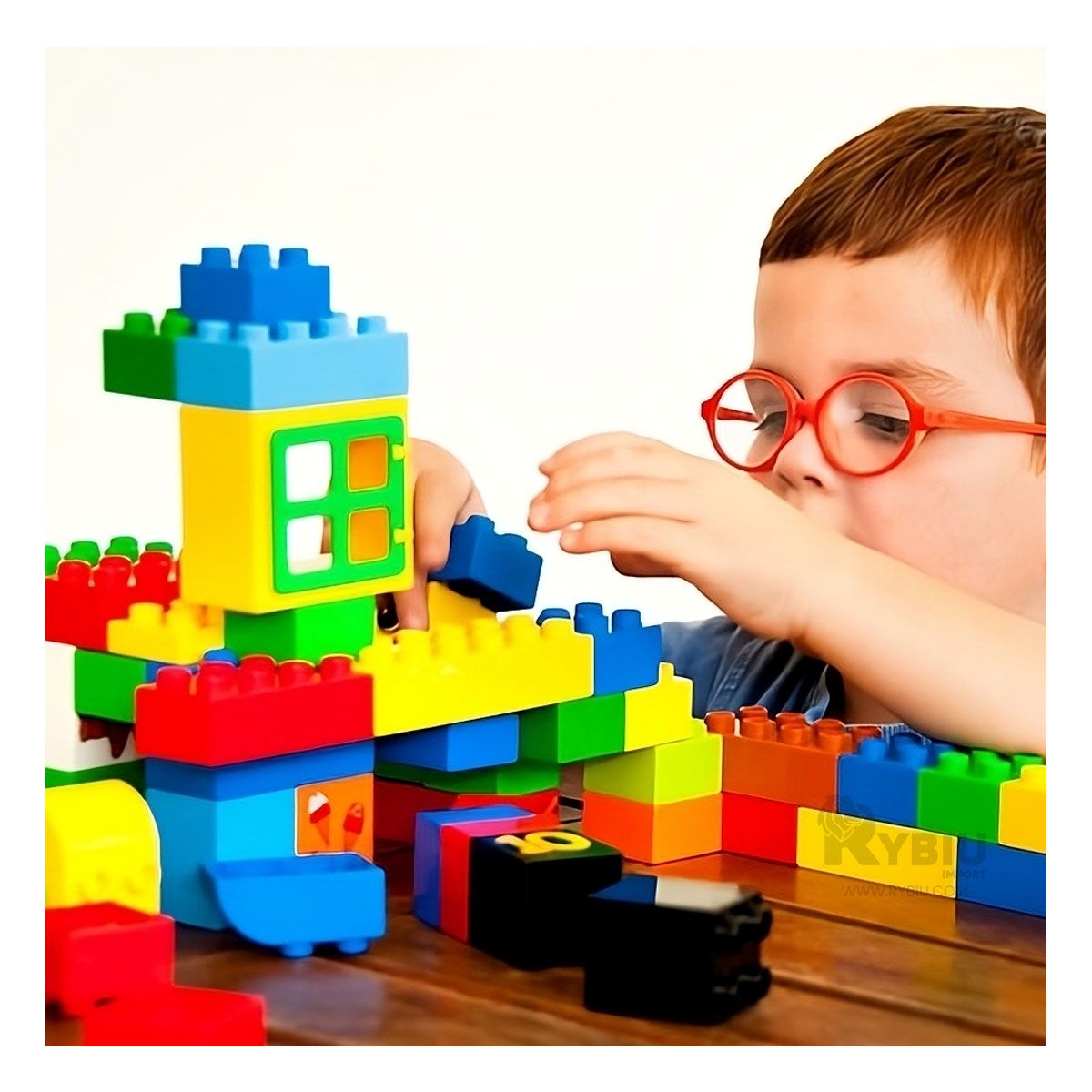 RYBIU IMPORT - Juego de Bloque Balde en Multicolor Y+Regalo Agendita