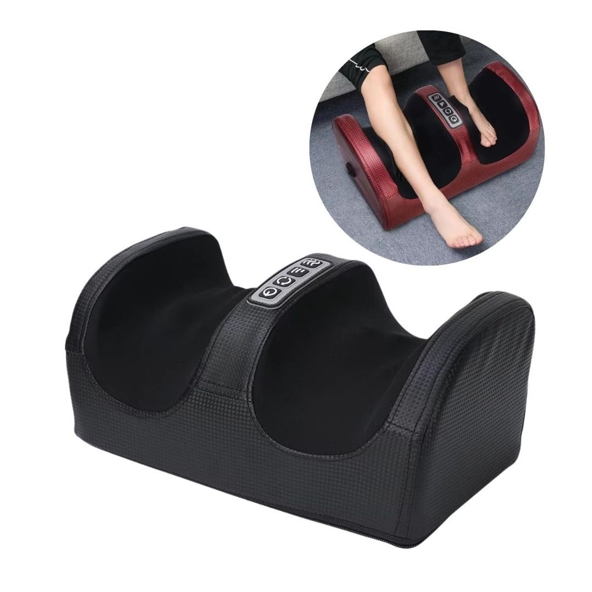 GENERICO - Masajeador Eléctrico Para Piernas Y Pies Terapia Shiatsu