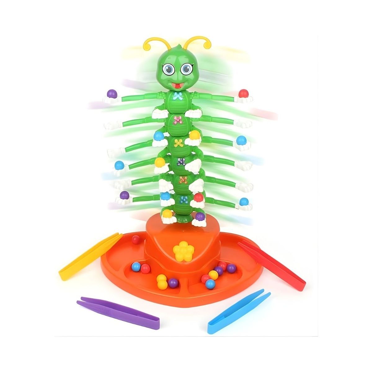 GENERICO - Gusano Tambaleante Juego de Habilidad y Destreza para Niños