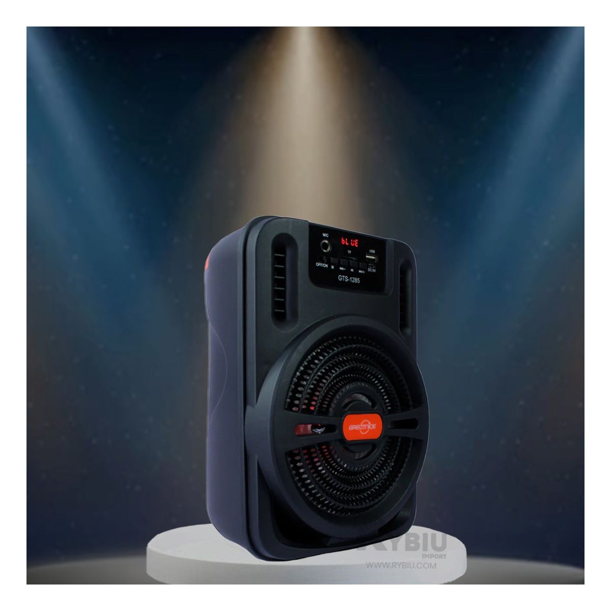 GENERICO - Altavoz Inteligente GTS-1285 Y+Regalo Ligas para Peinar