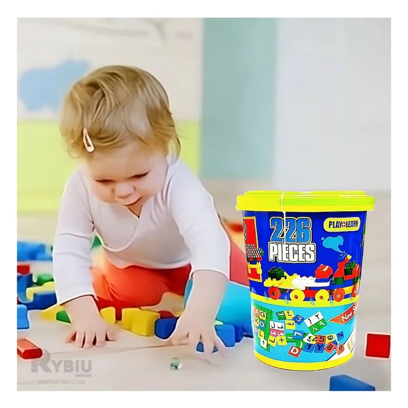 GENERICO - Juego de Bloques Didacticos para Niños Multicolor