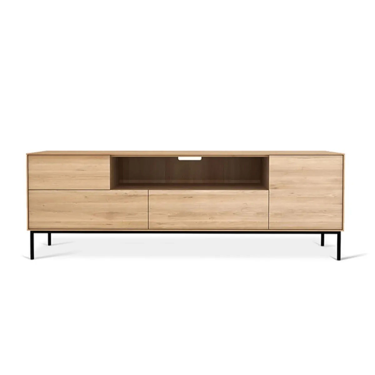 GENERICO - Mueble de TV 55" Moderno Usagi Marron R&R MUEBLES