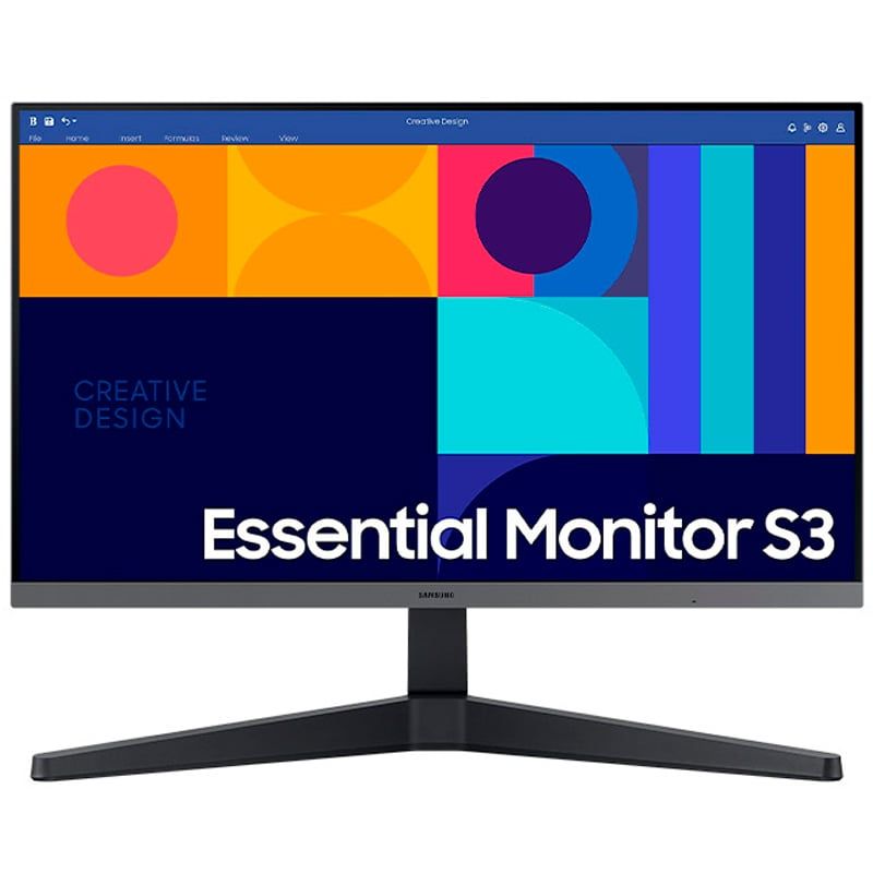 SAMSUNG - MONITOR LED SAMSUNG LS24C330GALXPE 100Hz 4MS HDMI DP FREESYNC 1920 x 1080 24