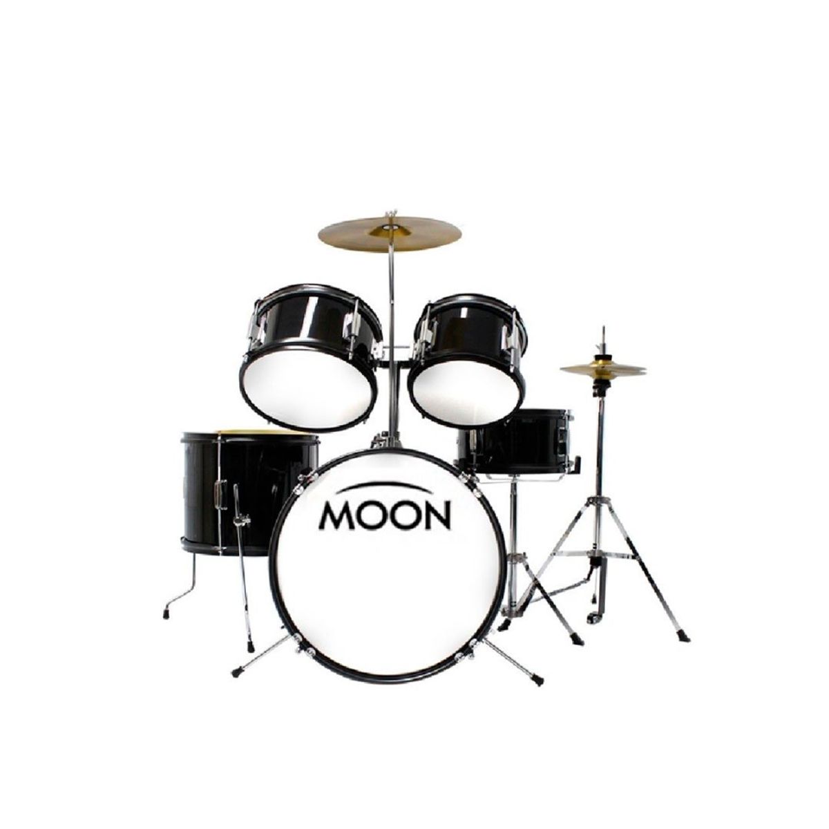 MOON - Bateria Acústica Moon JBJ1046 Junior - Negro