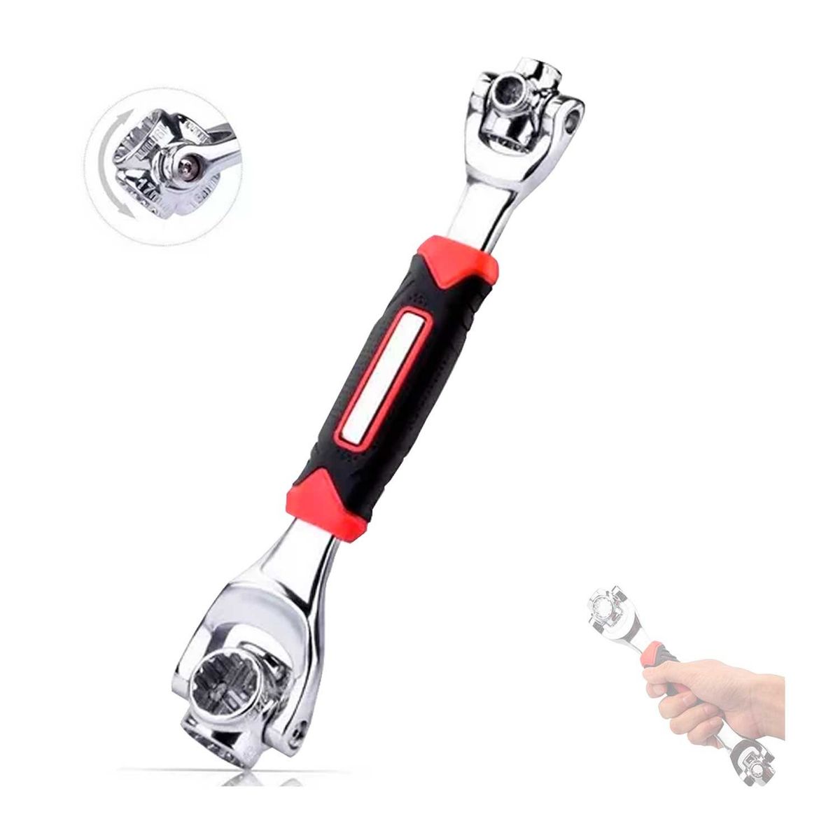 GENERICO - LLAVES 48 EN 1 UNIVERSAL INGLESA HERRAMIENTA ACERO TUERCAS