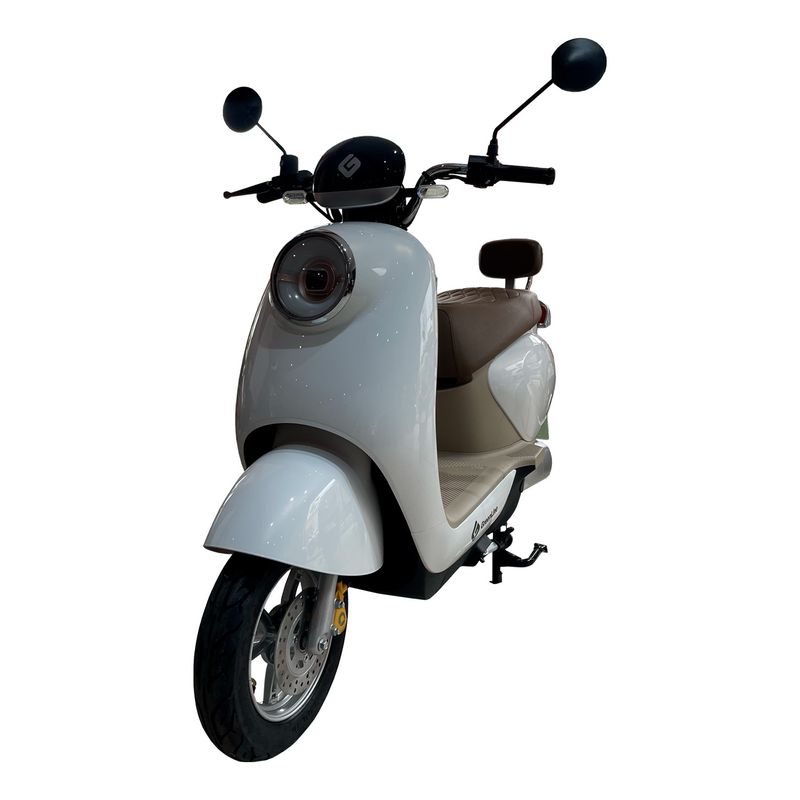 GREENLINE - Moto Electrica H3 Blanco Motor 1200w Baterías Plomo
