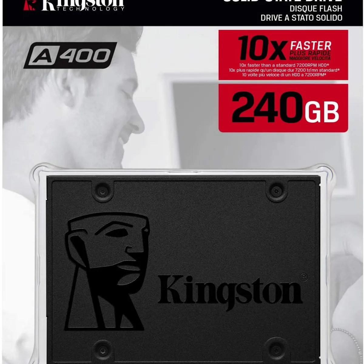 KINGSTON - DISCO SOLIDO 240GB KINGSTON SSD A400
