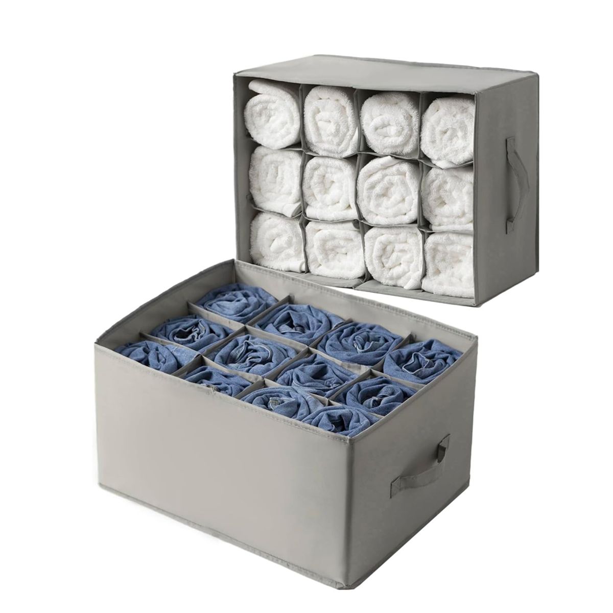 INSPIRA - Organizador de Ropa Interior Plegable 12 Divisiones