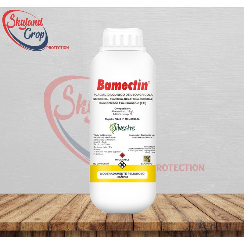 GENERICO - BAMECTIN INSECTICIDA-ACARICIDA-NEMATICIDA AGRÍCOLA