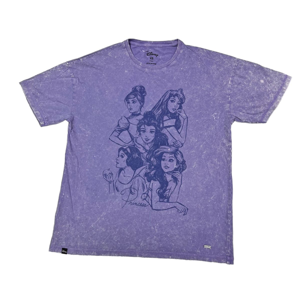 DISNEY - POLO OVERSIZE  MUJER PRINCESAS DISNEY MORADO