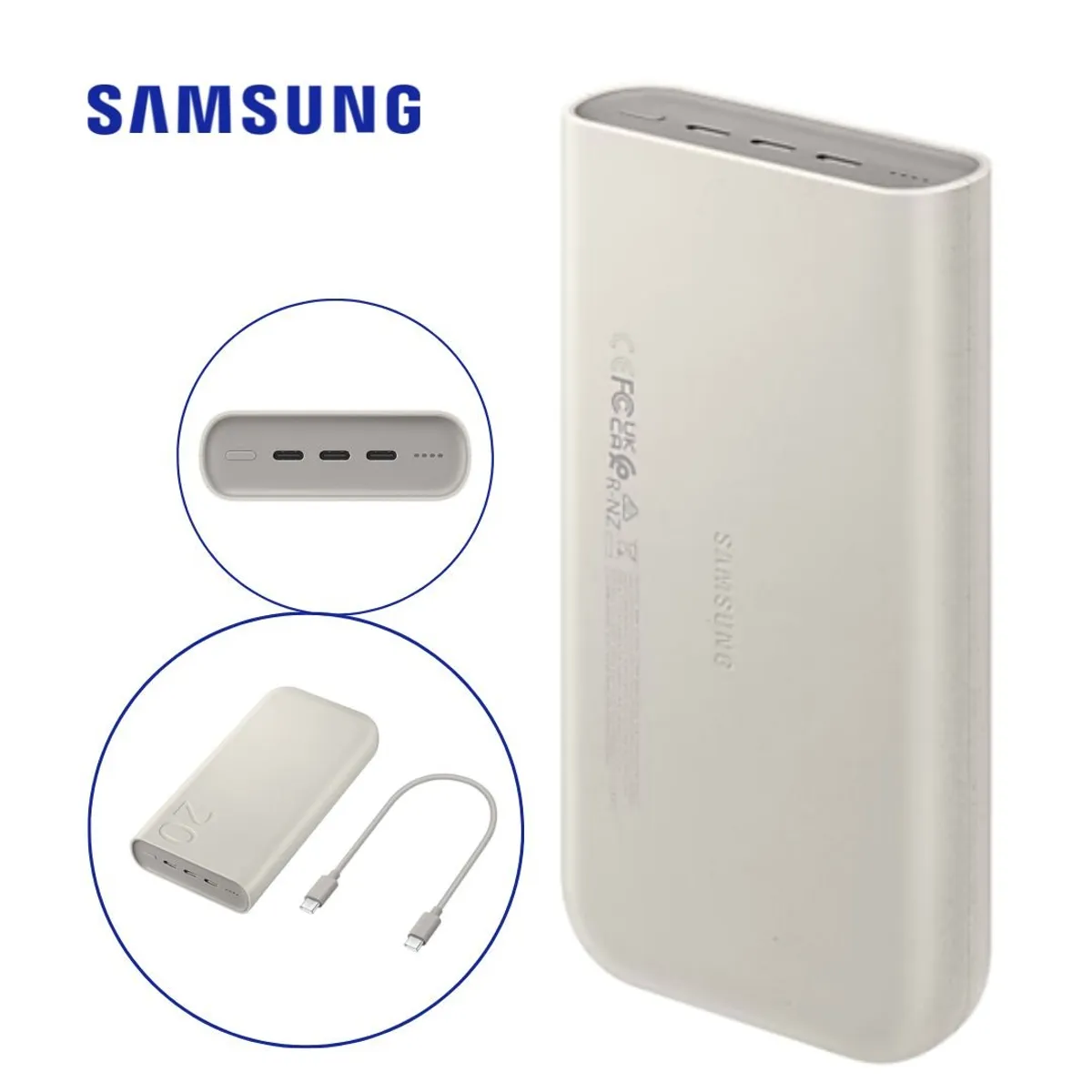 SAMSUNG - Power Bank Cargador Portátil 20000mAh 45W