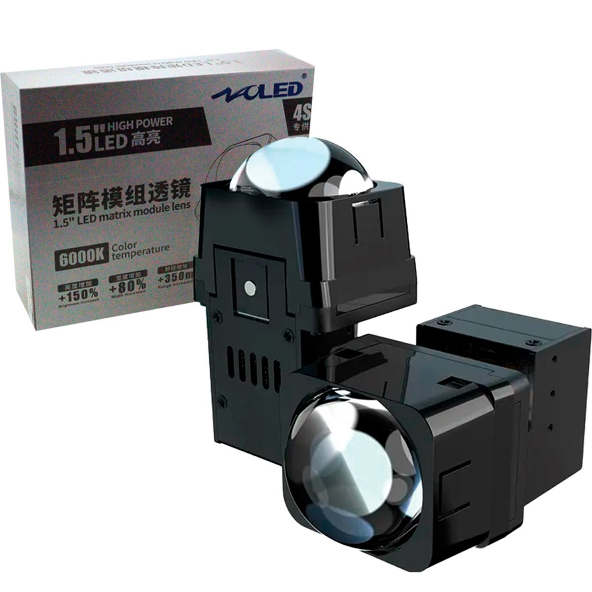 GENERICO - Modulo Proyector BI-LED MO17D Doble Luz 10000LM