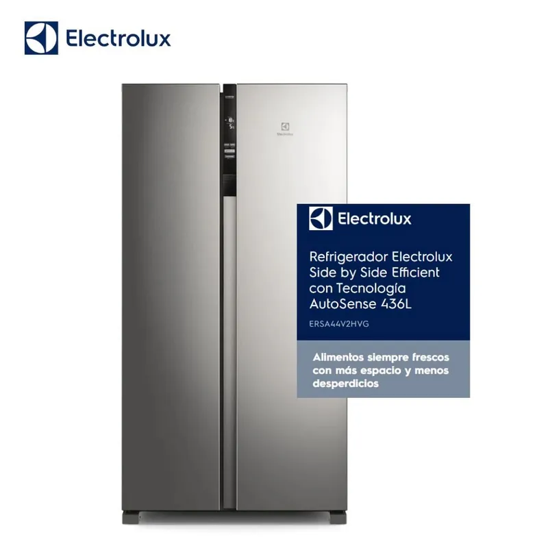ELECTROLUX - Refrigerador Electrolux 436L Side by Side Inverter ERSA44V2HVG_.