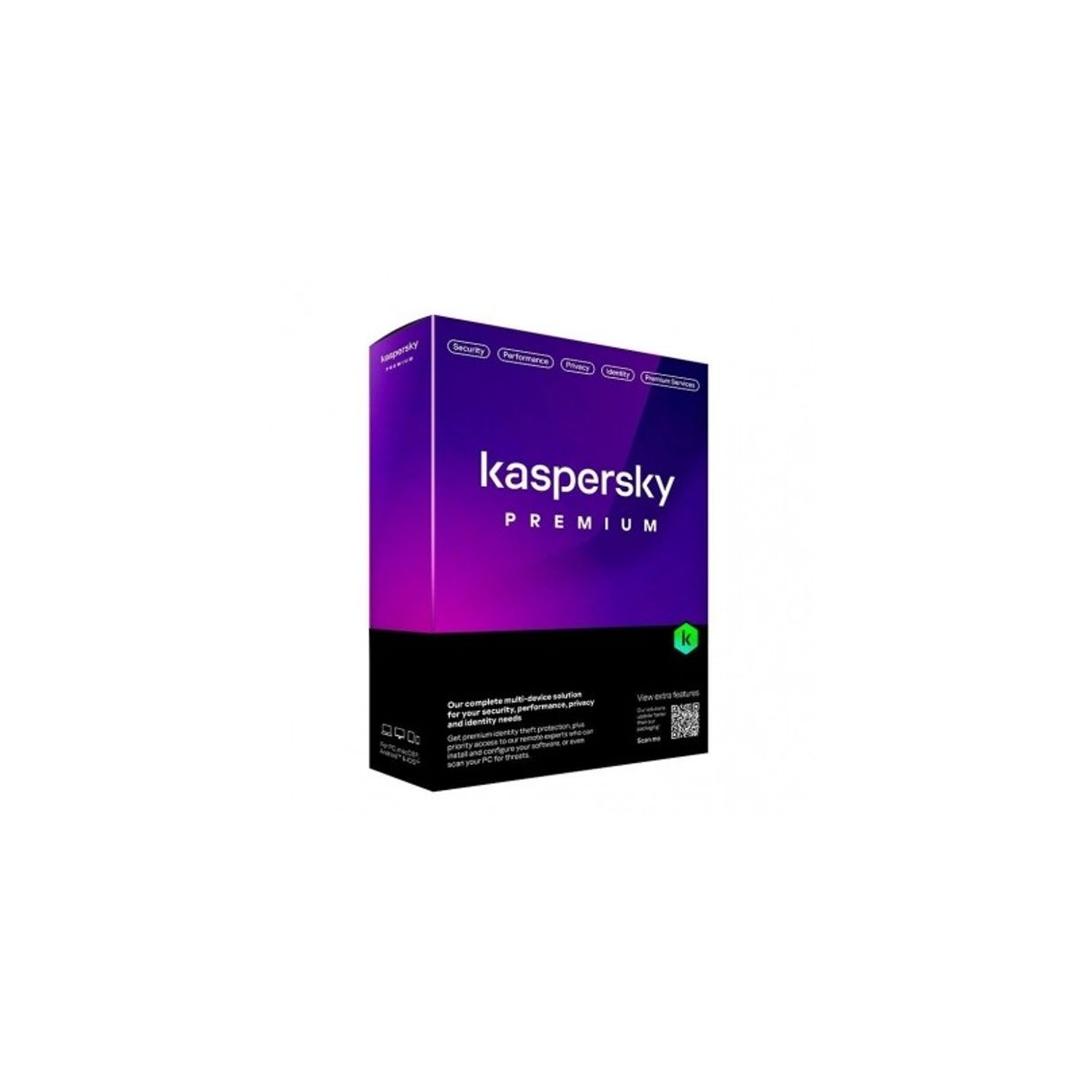 KASPERSKY - Antivirus Kaspersky Premium 5 Dispositivo 1 Año