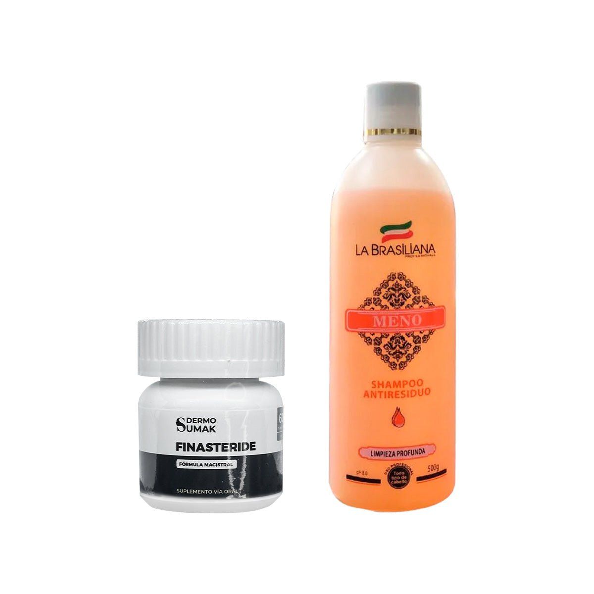 GENERICO - Finasteride 1mg x 60 Cápsulas + SHAMPOO ANTIRESIDUO 500ML