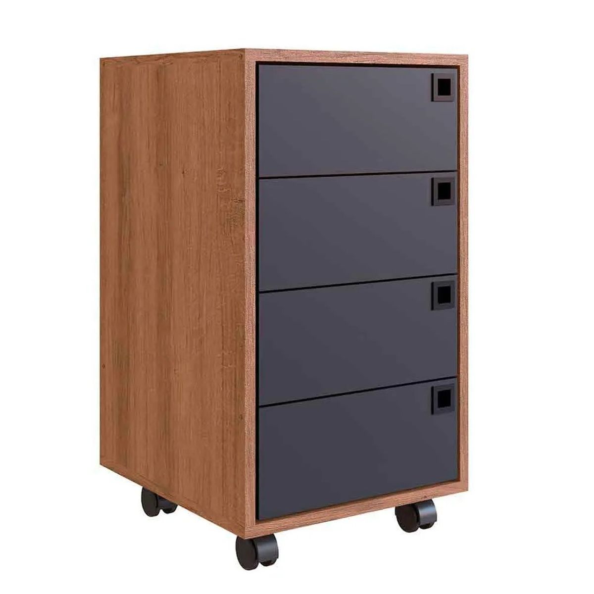 NACION MUEBLES - Cajonero Nacion Muebles Michael Color MielNegro