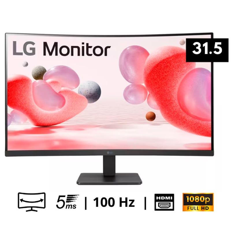 LG - MONITOR LG LED CURVO 32MR50C 1920 X 1080 100HZ D-SUB HDMI 32
