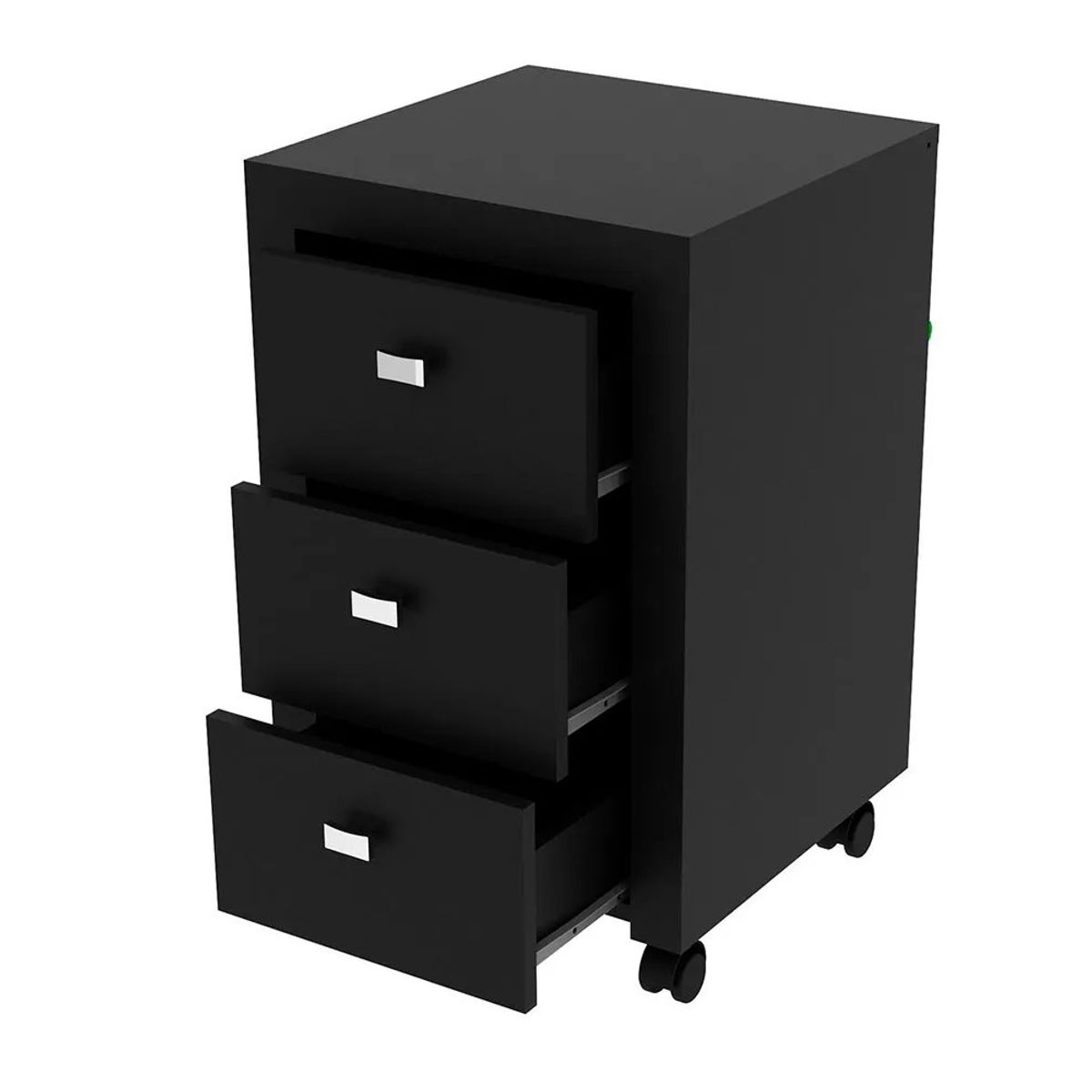 NACION MUEBLES - Cajonero Nacion Muebles Jean Color Negro