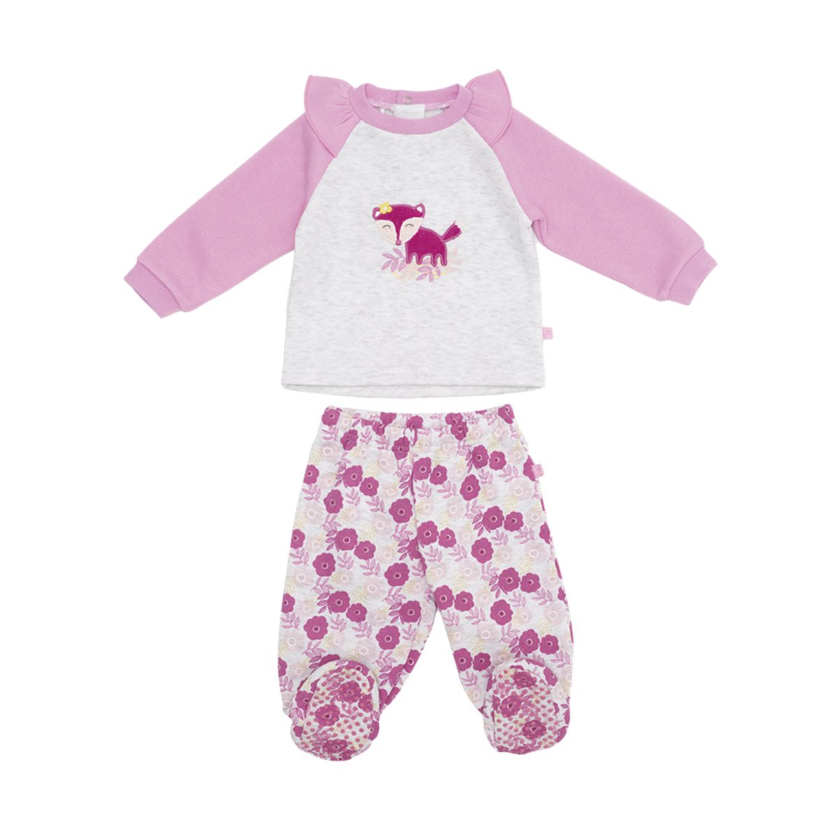 PILLIN - Pijama 2 pcs Bebé Niña Pillin PVV406