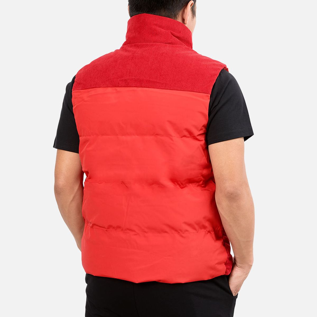 NEW ATHLETIC - Chaleco Mike Rojo Hombre