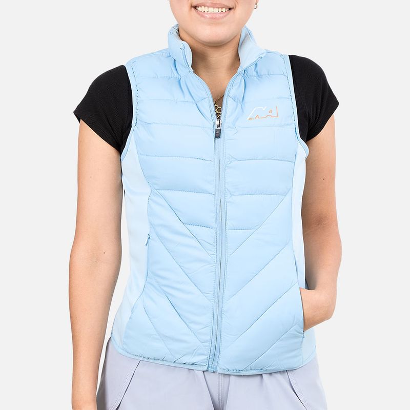 NEW ATHLETIC - Chaleco Fanny Celeste Mujer