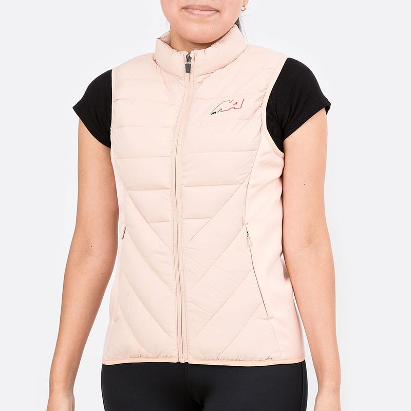 NEW ATHLETIC - Chaleco Fanny Beige Mujer