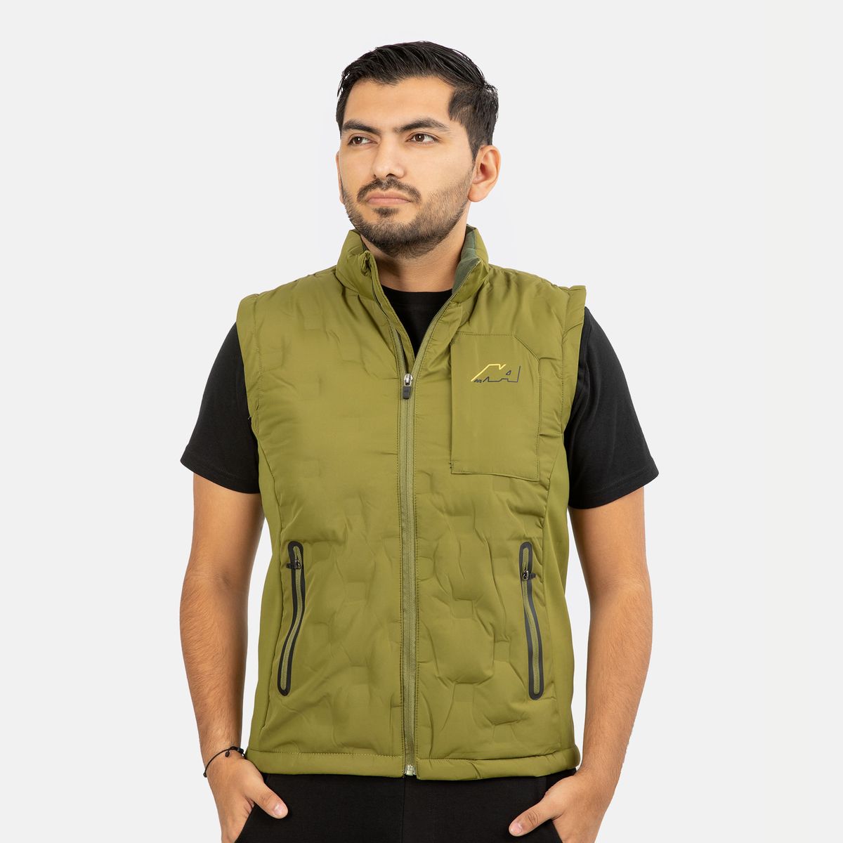 NEW ATHLETIC - Chaleco Yesca Verde Claro Hombre