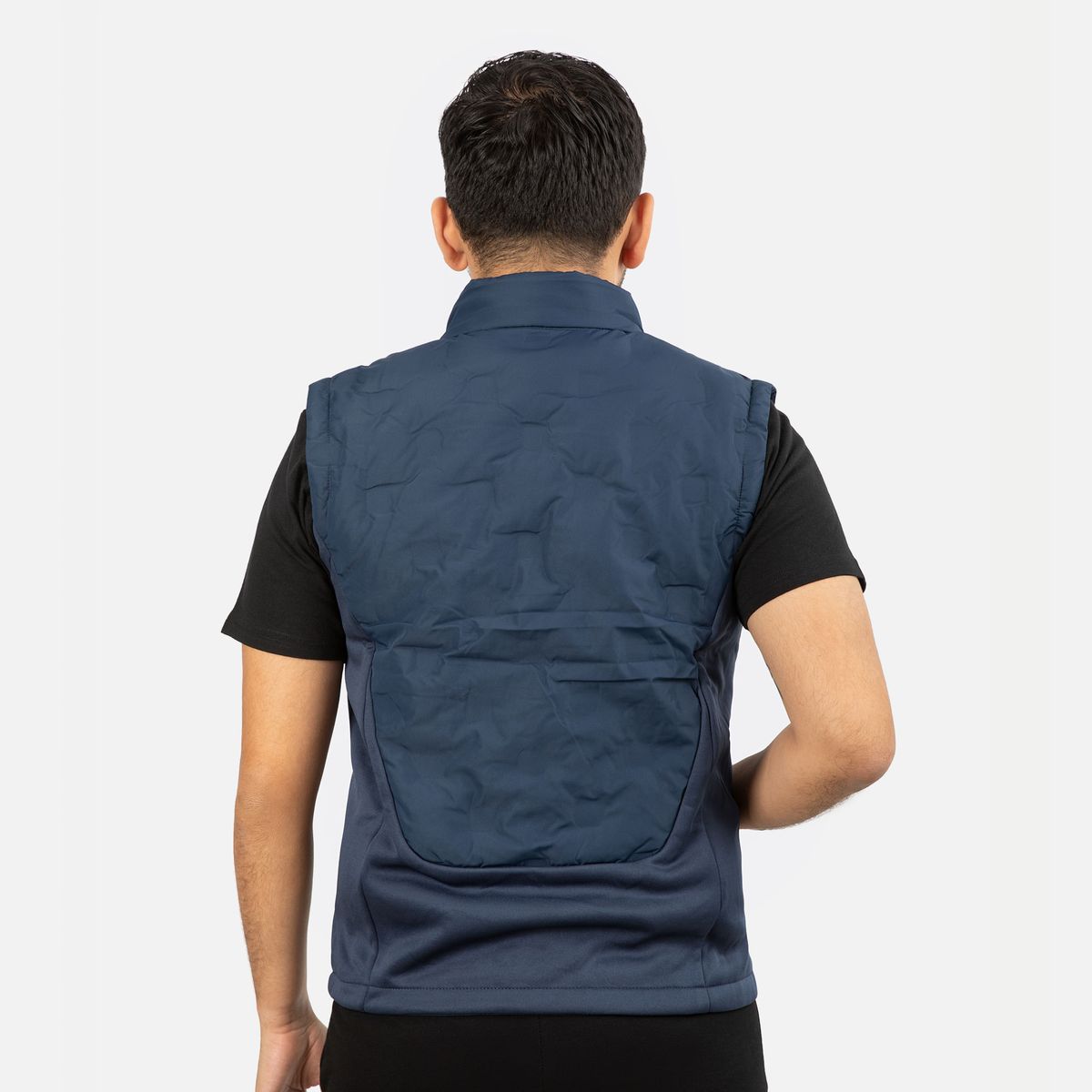 NEW ATHLETIC - Chaleco Yesca Azul Oscuro Hombre