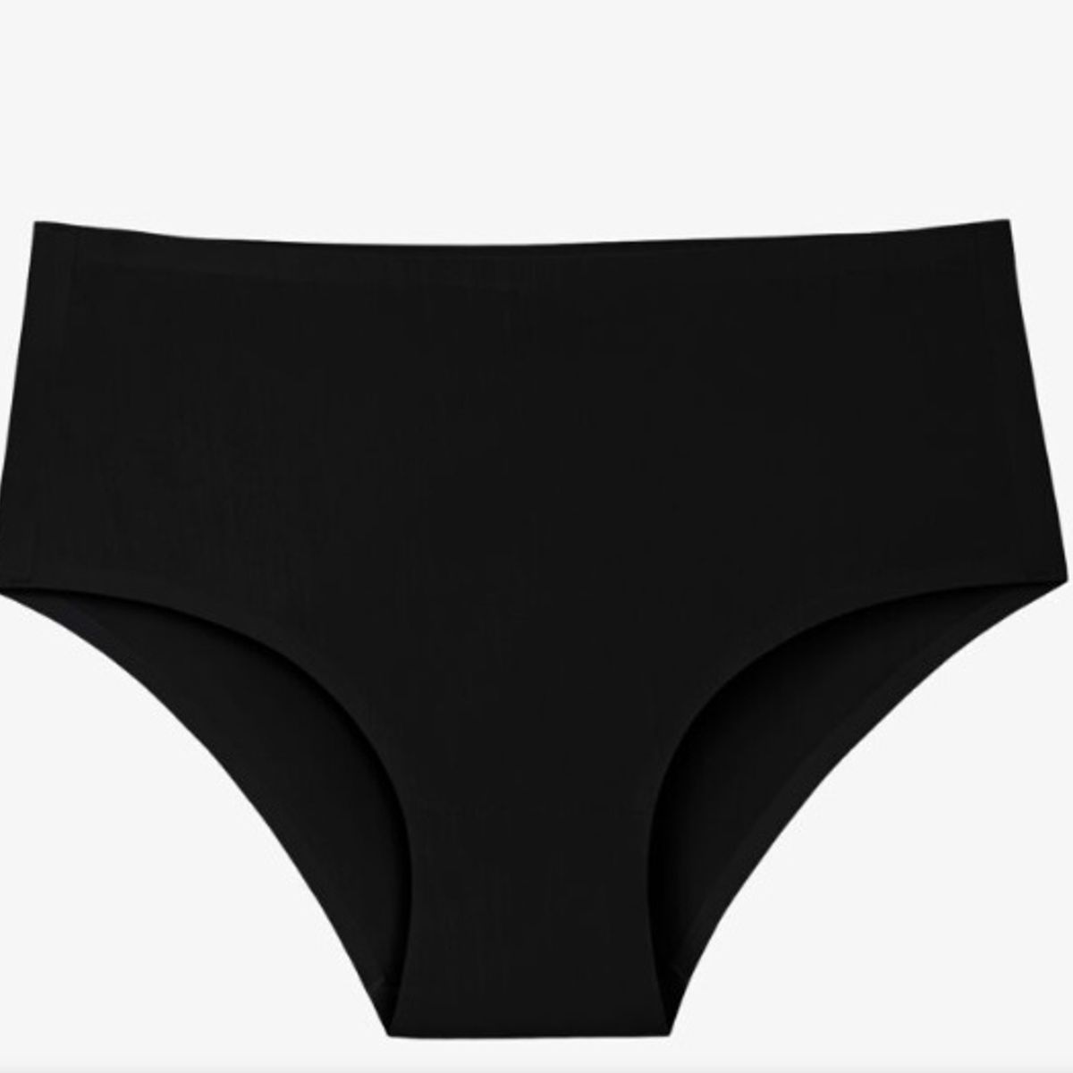 GENERICO - Trusas de Algodón Sin Costuras Talla S Mujer - Negro