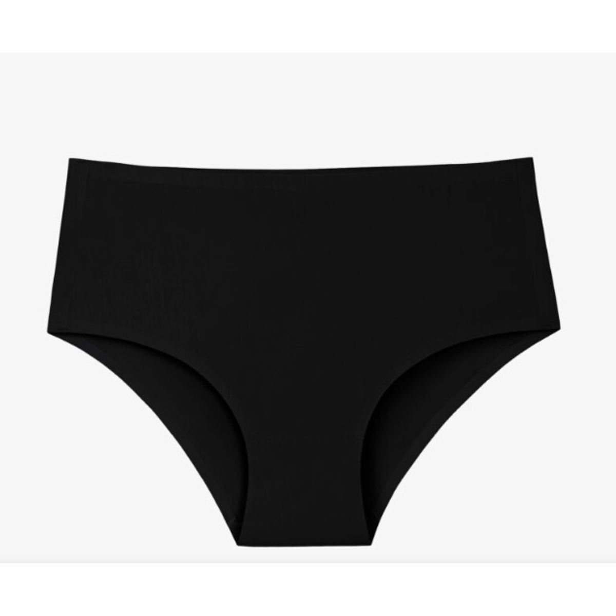 GENERICO - Trusas de Algodón Sin Costuras Talla S Mujer - Negro