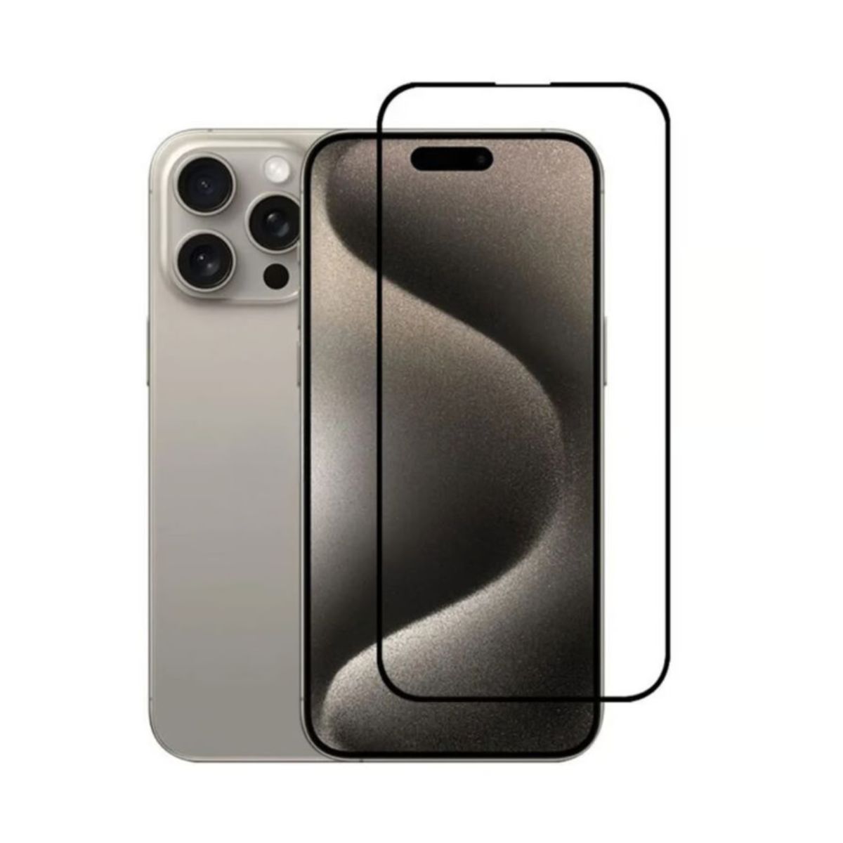 CASE - CASE SPACE TRANSPARENTE + MICA DE VIDRIO PARA IPHONE 16 PRO MAX