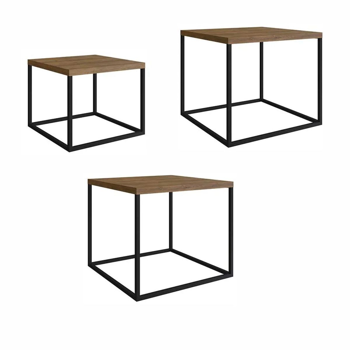 NACION MUEBLES - Mesa de Centro Nacion Muebles Thomas Color Duna