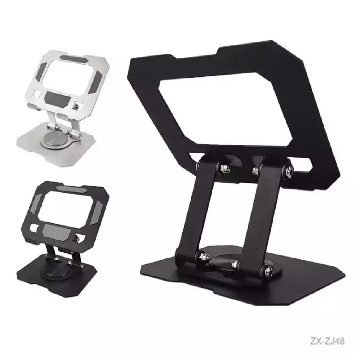 SEISA - Soporte para Tablet Aluminio Giratorio 360° Base Plegable