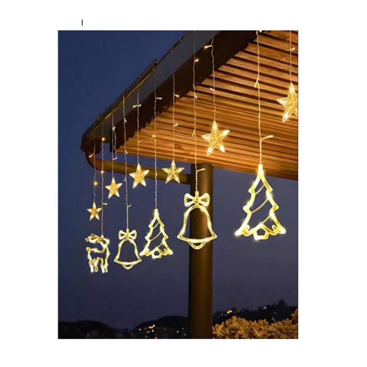 GENERICO - Luces LED Navideñas Cascada Mixta luz navidad Multicolor