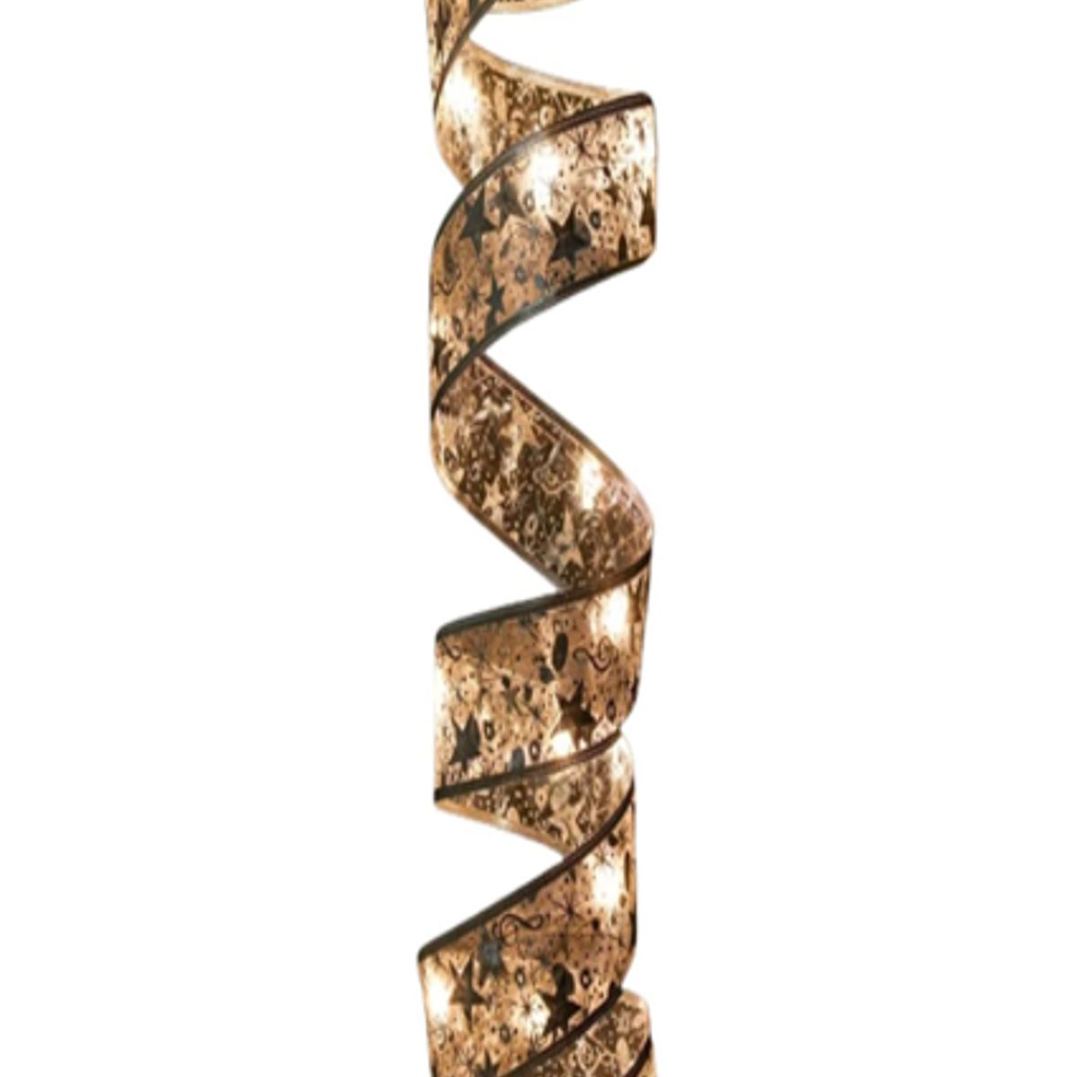 GENERICO - Cinta Guirnaldas Dorado Arbolito Navidad  Genieka