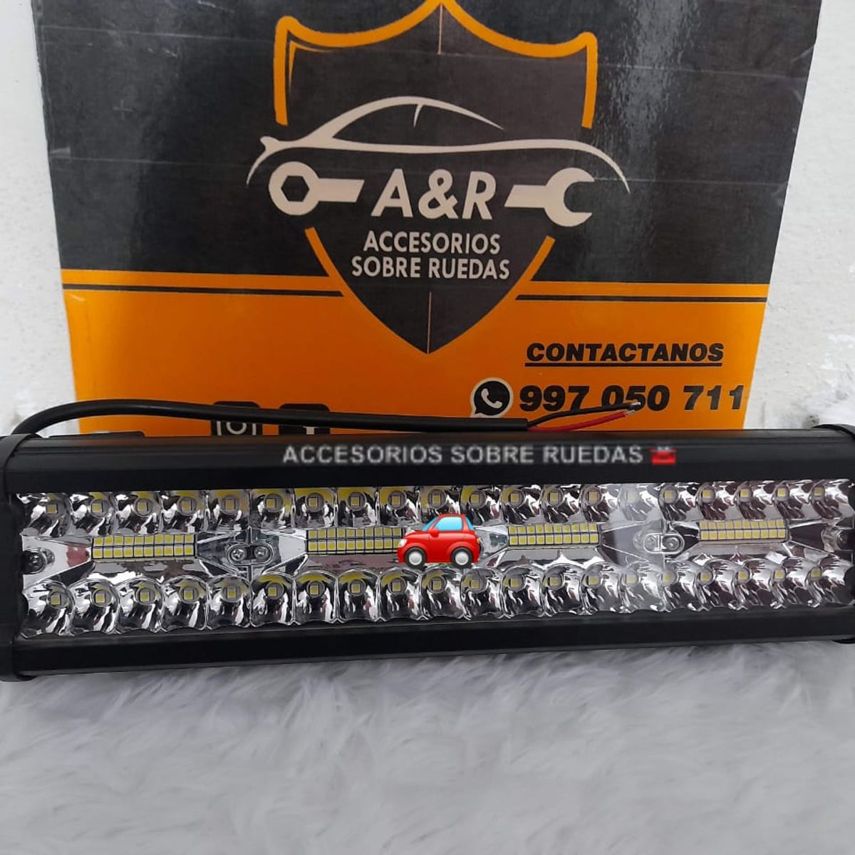 GENERICO - NEBLINERO LED DE 30CM BLANCO FIJO