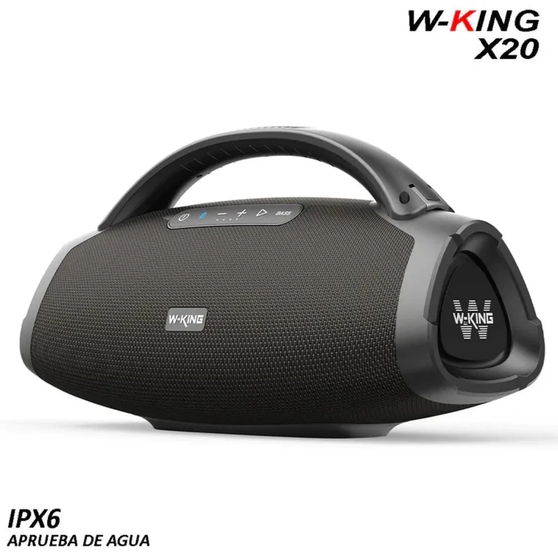 W KING - W-King X20 200W RMS Parlante Bluetooth 5.3 Portátil IP67 24 Horas