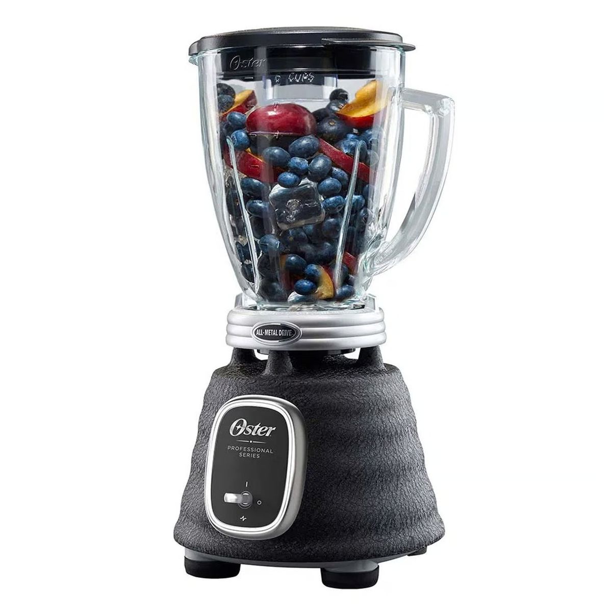 OSTER - Licuadora Oster Pro 1.25lt 1 vel + Pulsador BLSTBPST Negro