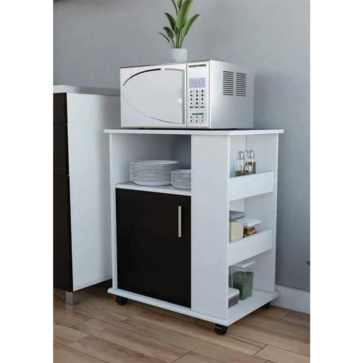 GENERICO - Mueble De Cocina Esme Multiuso Wengue - Gaudi