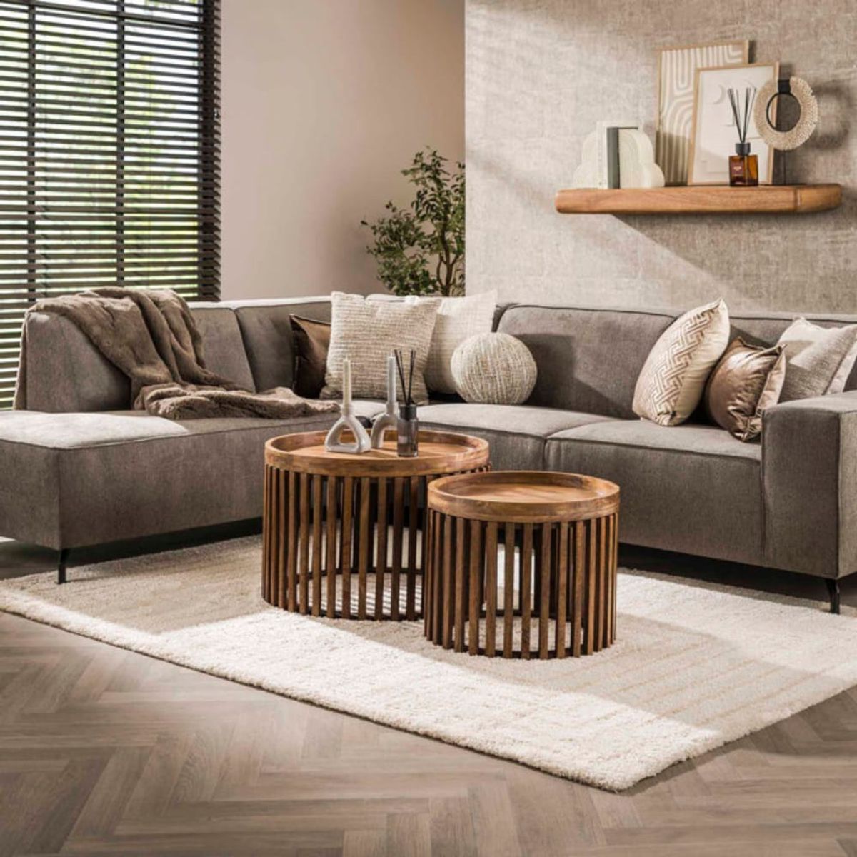 GENERICO - Mesa De Centro De Madera Santiago Pandora  Home