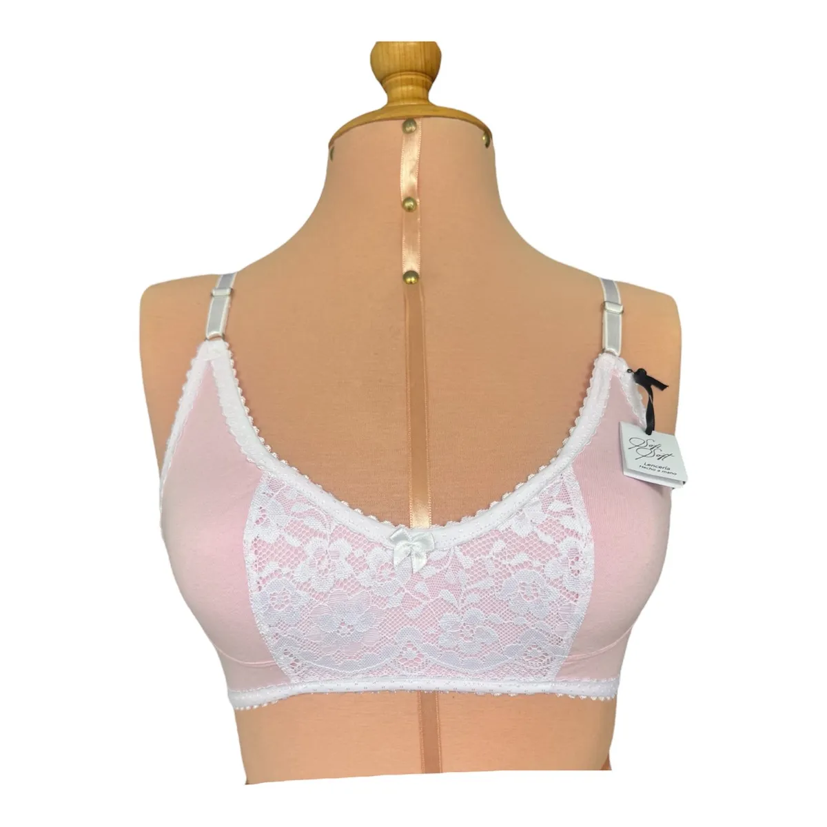 SOFISOFT - Conjunto Juvenil Estrella en algodón y encaje colombiano