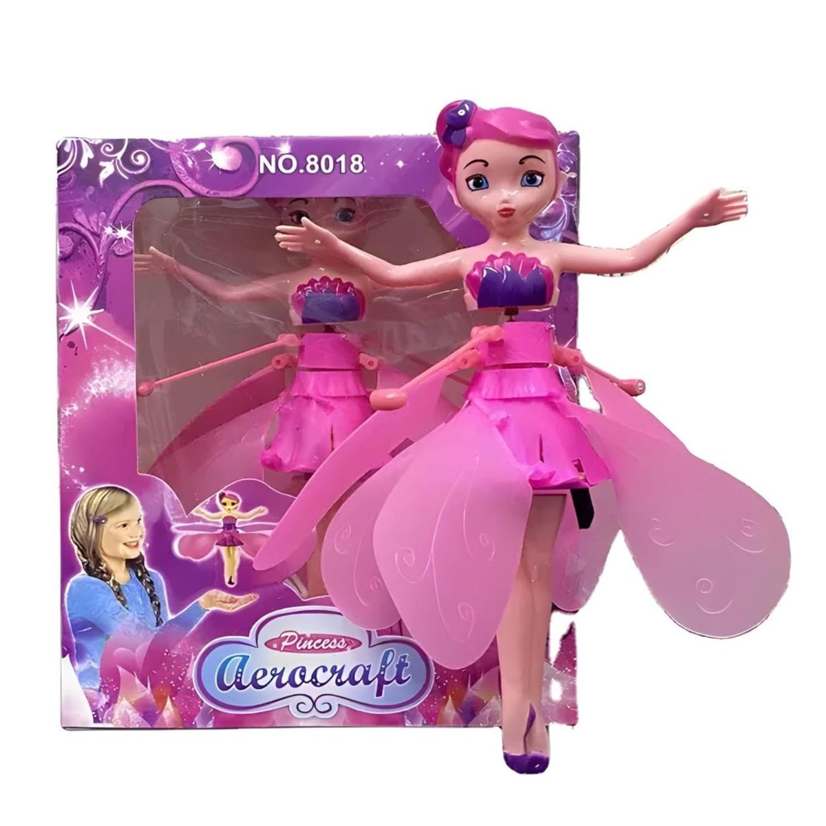 GENERICO - Muñeca princesa voladora